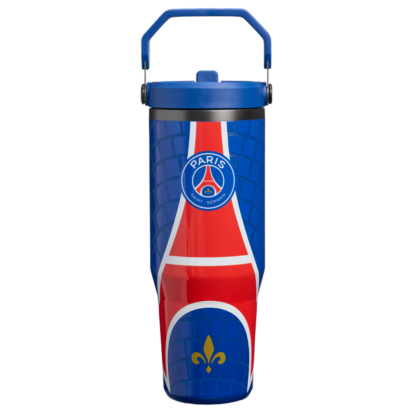 Stanley 1913 x Paris Saint-Germain IceFlow™ Flip Straw Tumbler - Easy Soft Lite - Clean Daily Pick Use