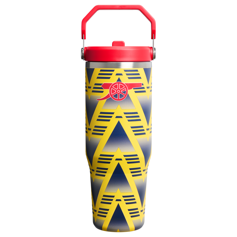 Stanley 1913 x Arsenal IceFlow™ Flip Straw Tumbler - Sip Daily Clean - Cozy Daily Pack